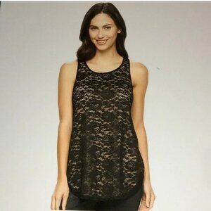 APT. 9 Lace Front Sleeveless Top